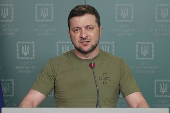 Zelenskyj vyzval na odpojenie Ruska od GPS, požaduje aj zablokovanie ruského finančného systému